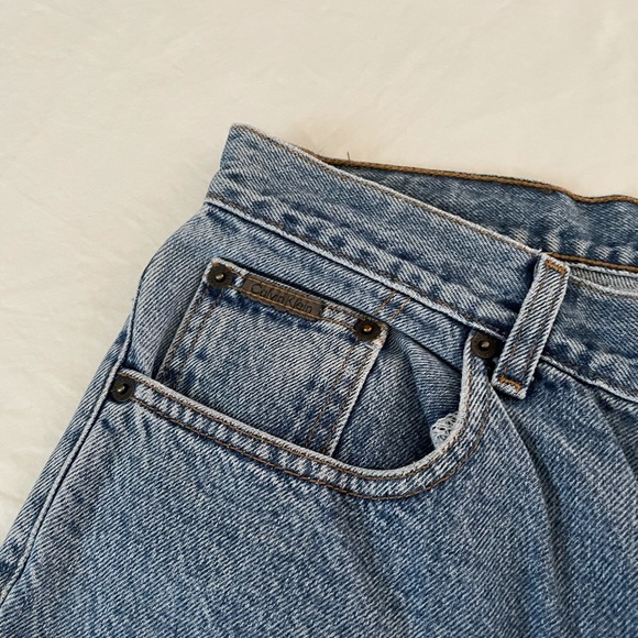 90’s Calvin Klein Vintage Stonewash Easy Fit Dad Jeans - Picture 8 of 15